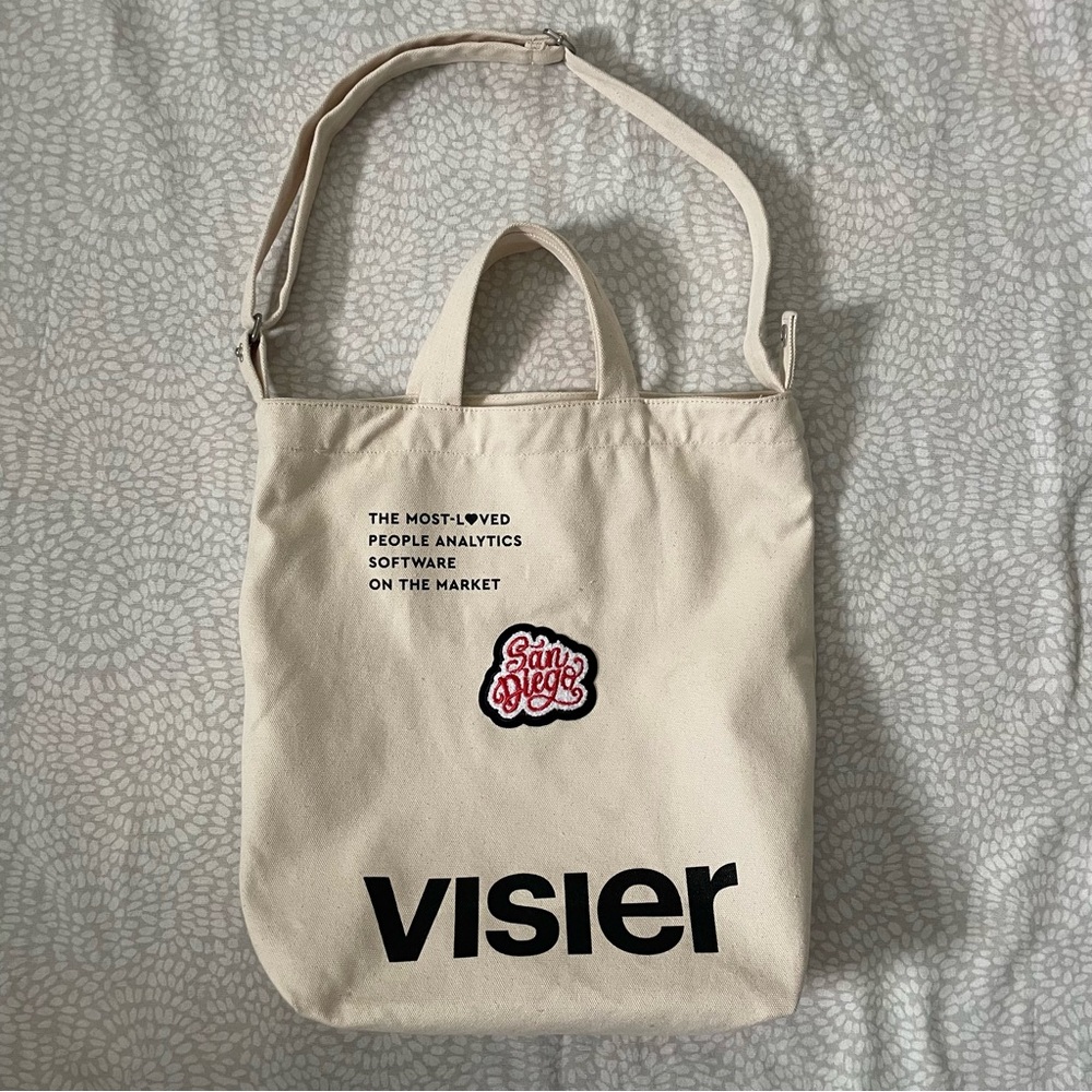 BAGGU Visier canvas tote